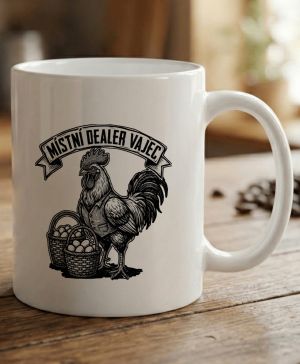 Místní dealer vajec, V2, černý tisk