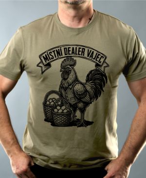 Místní dealer vajec, V2, černý tisk