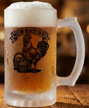 Místní dealer vajec, V2, černý tisk