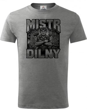 Mistr dílny, černý tisk