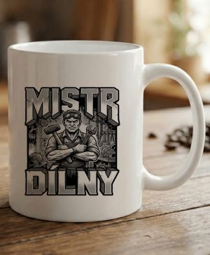 Mistr dílny, černý tisk