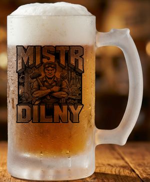 Mistr dílny, černý tisk