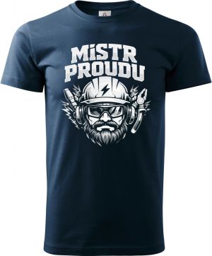 Mistr proudu, bílý potisk