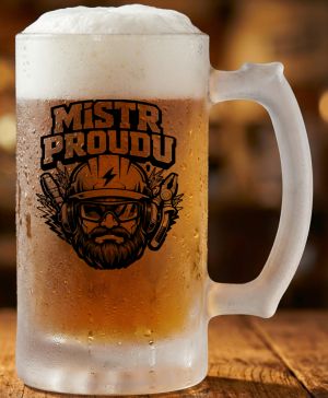 Mistr proudu, černý potisk