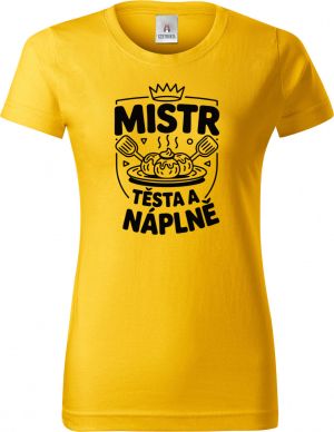 Mistr těsta a náplně, černý tisk
