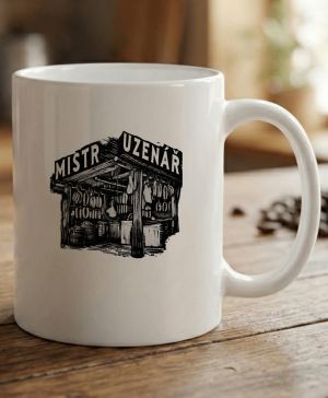 Mistr uzenář, černý tisk