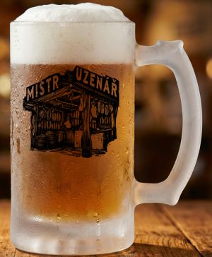 Mistr uzenář, černý tisk