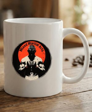 MMA, bojové umění fighter potisk