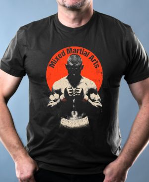 MMA, bojové umění fighter potisk