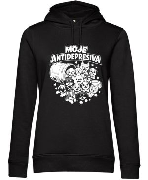 Moje antidepresiva psi, bílý potisk