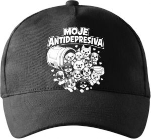 Moje antidepresiva psi, bílý potisk