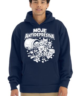 Moje antidepresiva psi, bílý potisk