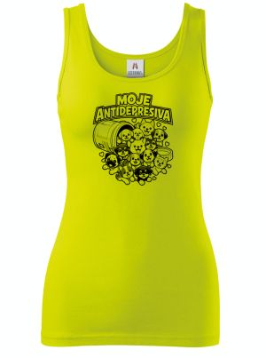 Moje antidepresiva psi, černý potisk