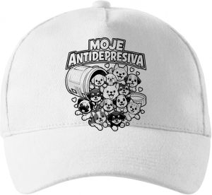 Moje antidepresiva psi, černý potisk