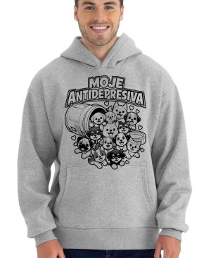 Moje antidepresiva psi, černý potisk