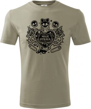 Moje otrava, černý potisk