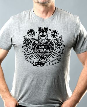 Moje otrava, černý potisk