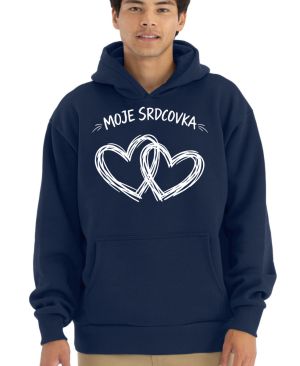 Moje srdcovka, bílý potisk