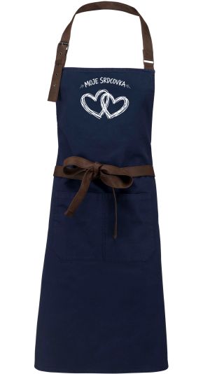 Moje srdcovka, bílý potisk