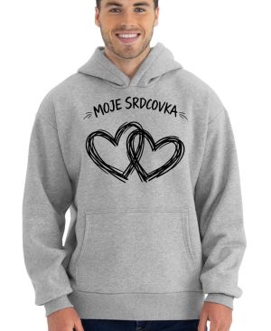 Moje srdcovka, černý potisk