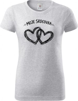 Moje srdcovka, černý potisk