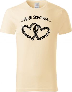 Moje srdcovka, černý potisk