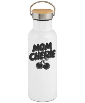 Mom cherie, černý potisk