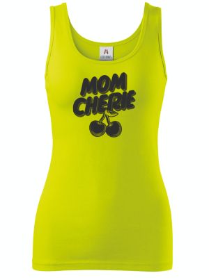 Mom cherie, černý potisk