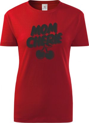 Mom cherie, černý potisk