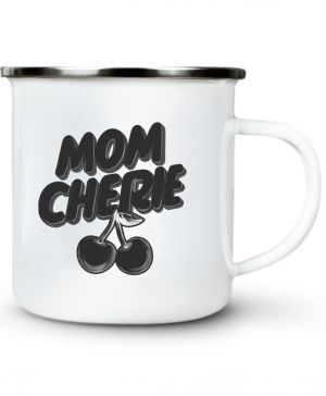 Mom cherie, černý potisk