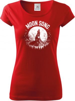 Moon song, bílý potisk