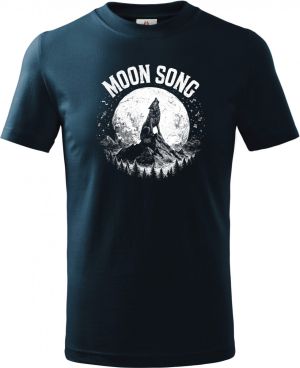 Moon song, bílý potisk