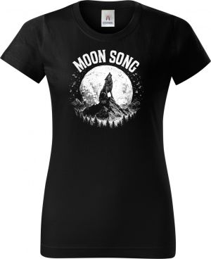 Moon song, bílý potisk