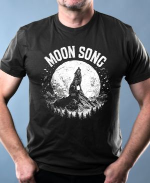 Moon song, bílý potisk