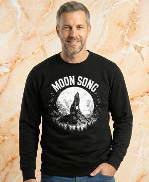 Moon song, bílý potisk