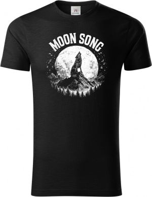 Moon song, bílý potisk