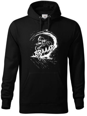 Motokros, BRAAAP, bílý tisk