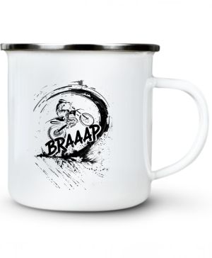 Motokros, BRAAAP, černý tisk