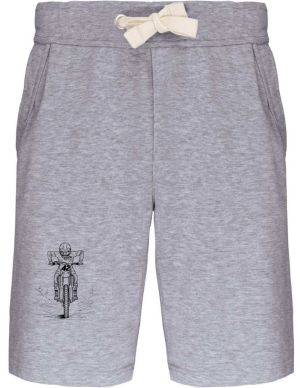 Motokrosový jezdec, černý tisk