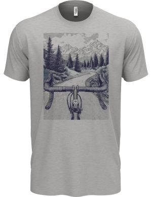 Mountain road biker