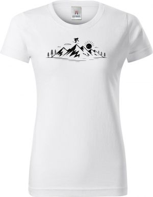 Mountain Snowboard, černý potisk