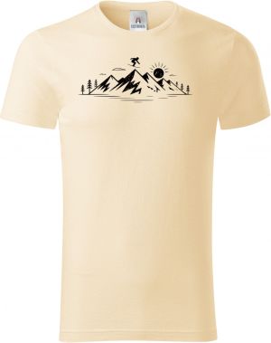 Mountain Snowboard, černý potisk