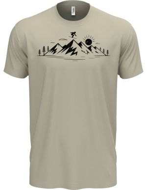 Mountain Snowboard, černý potisk