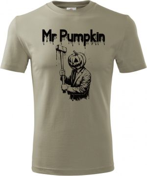 Mr. Pumpkin, černý tisk