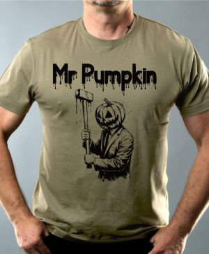 Mr. Pumpkin, černý tisk