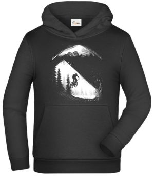 MTB - Mountain bike, horské kolo, V4, bílý potisk