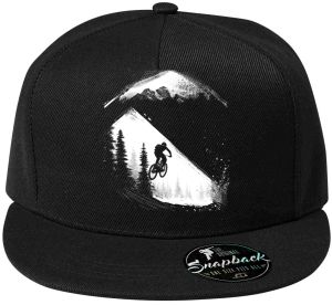 MTB - Mountain bike, horské kolo, V4, bílý potisk