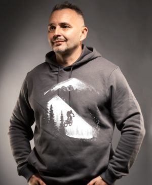 MTB - Mountain bike, horské kolo, V4, bílý potisk