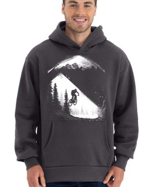 MTB - Mountain bike, horské kolo, V4, bílý potisk