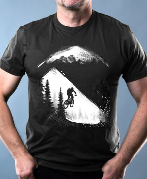 MTB - Mountain bike, horské kolo, V4, bílý potisk